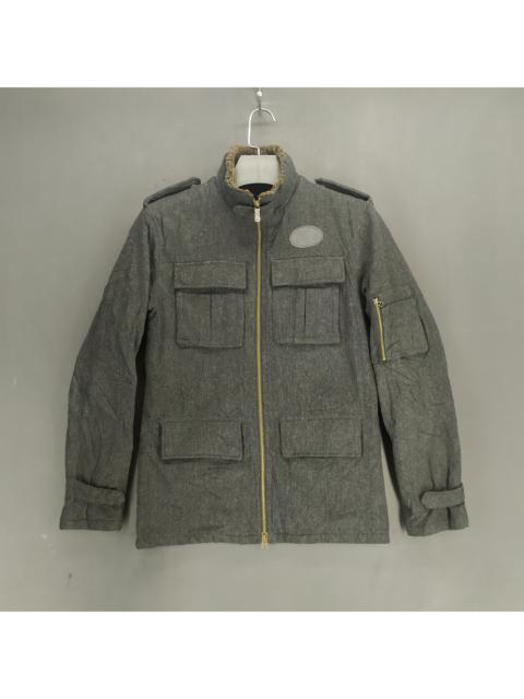 Other Designers Ben Sherman - BEN SHERMAN MODS FUR MUTON CUPRORAYON CHORE JACKET #1315-54