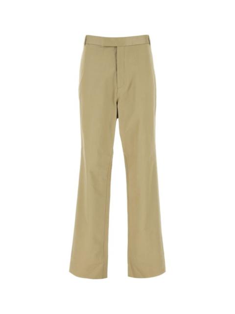 THOM BROWNE Cappuccino Cotton Pant