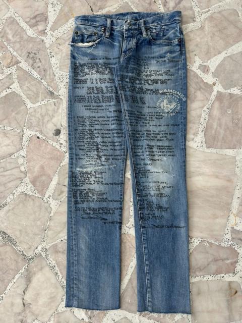 Hysteric Glamour Hysterics Japan X Ramones Lyrics Denim
