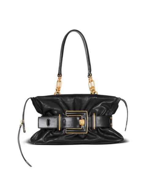 Balmain Balmain Calfskin leather Anthem bag in Black at Nordstrom