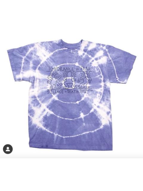 Other Designers Mega Yacht Fight Racism Rhinestone Tie Dye T-Shirt