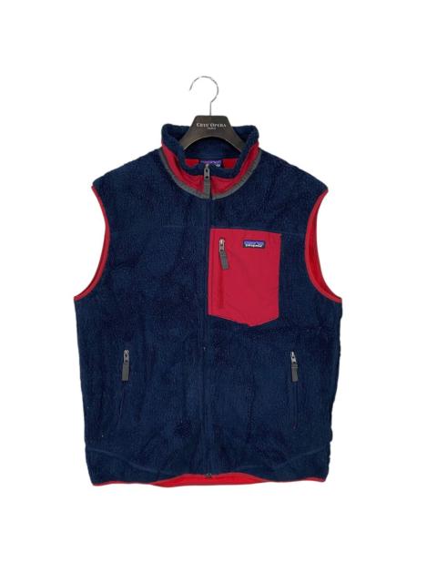 Patagonia Vintage patagonia fleece vest single pocket