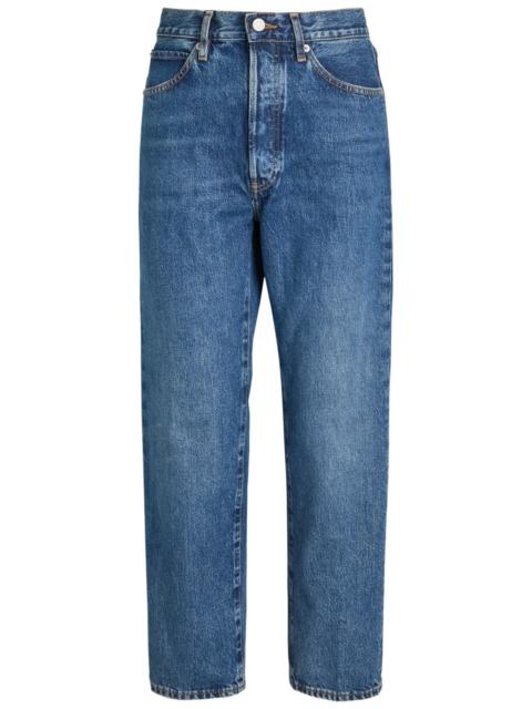 FRAME Frame The Vertical Crop Straight-leg Jeans