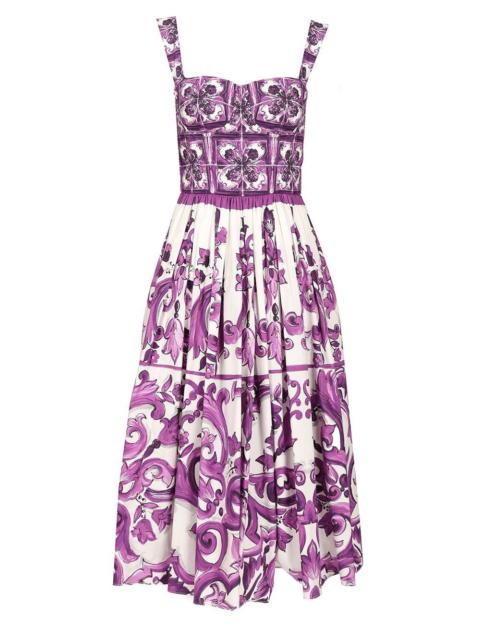 Dolce & Gabbana Dolce & Gabbana Women Dress With Maiolica Print