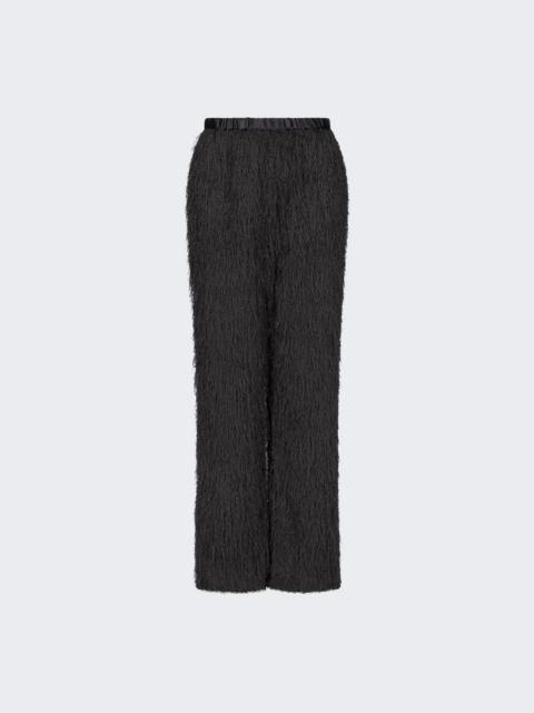 Loulou de Saison Reed Straight Leg Pants Black