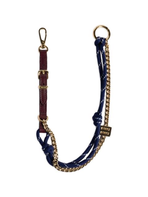 Miu Miu Miu Miu Logo-detail Keyring