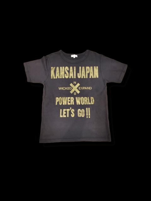 Other Designers Vintage - Rare🔥Vtg Kansai Japan Spellout T-shirt