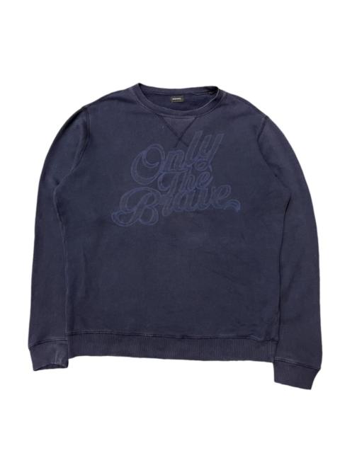 Diesel Sweatshirt Diesel Only The Brave Prefer Size XL