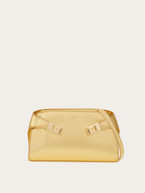 FERRAGAMO Metallic Hug mini bag