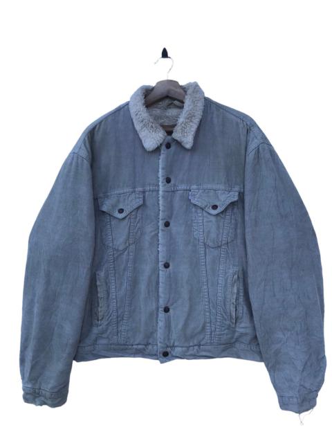 Other Designers Vintage Levis Coduroy Sherpa Trucker Jacket