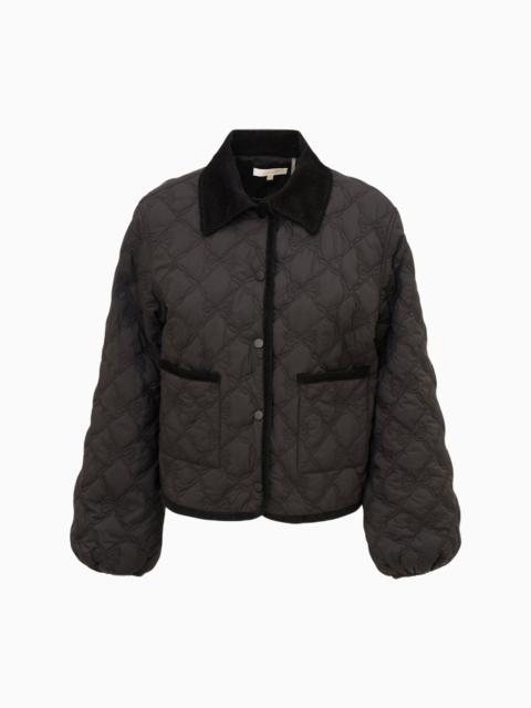 LoveShackFancy Quinlette Quilted Bow Jacket