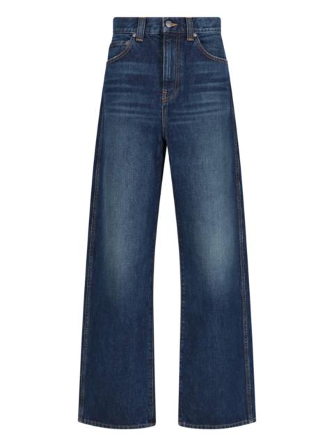 KHAITE "BONNIE" STRAIGHT JEANS