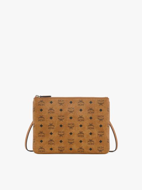 MCM Crossbody Pouch in Visetos Original