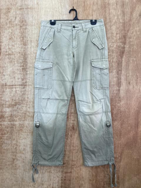 Other Designers Uniqlo - Uniqlo Faded Grey Cargo Multipocket Pants #1215