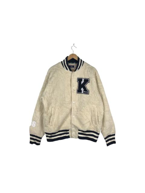 Other Designers Vintage Varsity kent fleece Pile Bomber Jacket