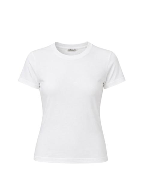 AURALEE Auralee Women Brushed Organic Cotton Jersey T-Shirt