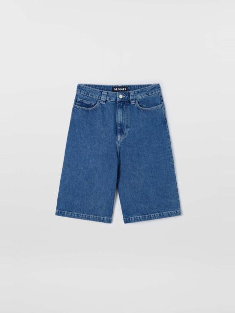 SUNNEI CLASSIC SHORTS / washed denim