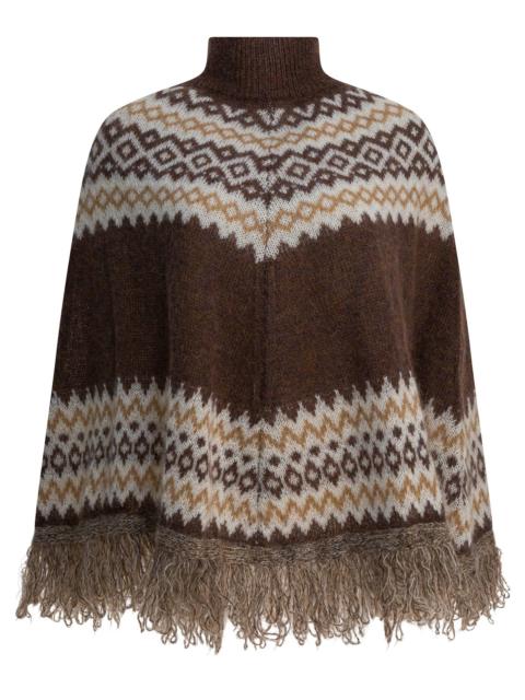 Other Designers Rakkì "anna Marie Poncho" Poncho Coat