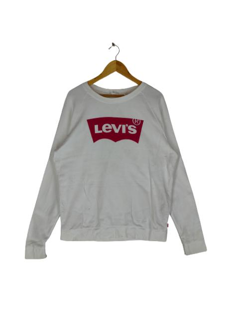 LEVIS Big Spellout Logo Pullover Raptees Sweatshirt