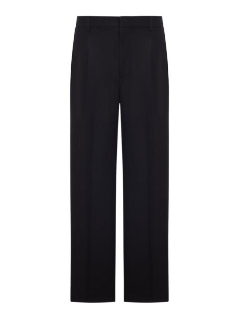 AMI Paris Ami Paris Men Tailored Wool Trousers With Pences