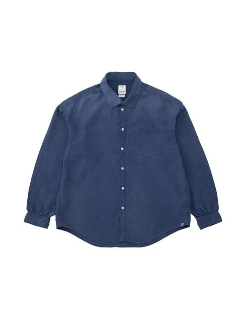 visvim PALMER SHIRT L/S DMGD (LINEN) INDIGO