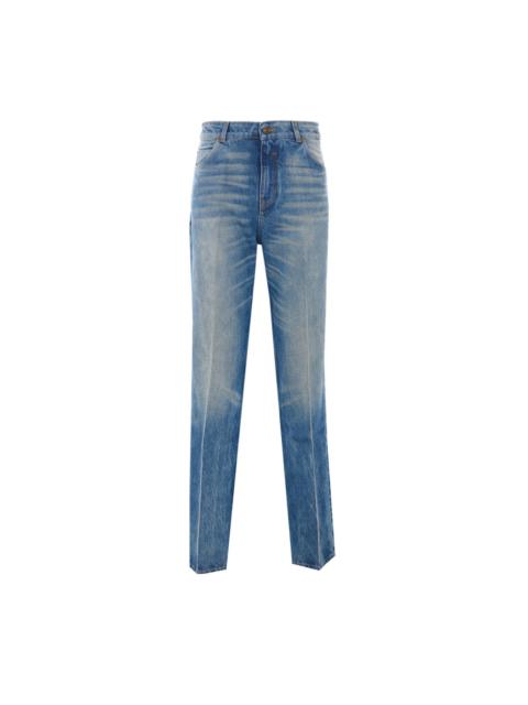 Balmain Balmain Women Straight Denim Pants