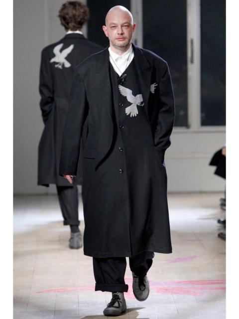 Yohji Yamamoto 11aw paperbag waist fishtail trousers