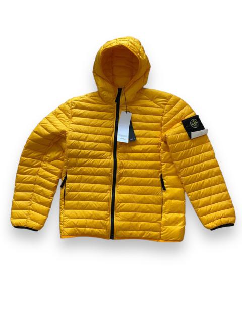 Stone island loom woven chambers r-nylon packable tv down jacket 