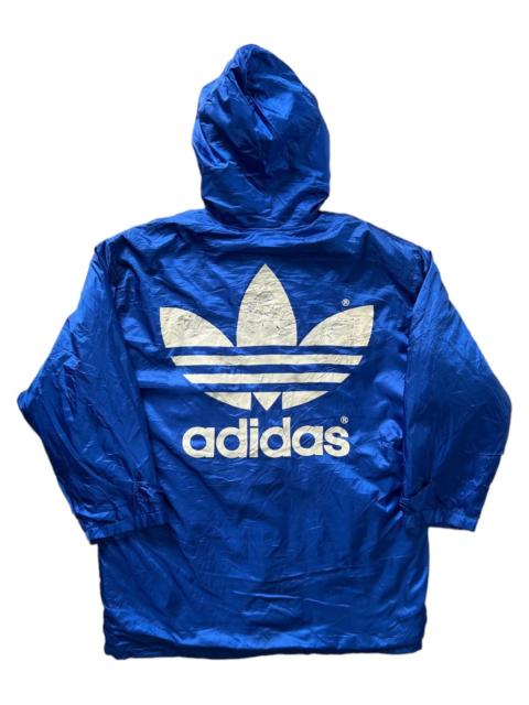 adidas VERY RARE VINTAGE JACKET ADIDAS TREFOIL BIG LOGO FLEECE
