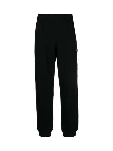 Givenchy LOGO-APPLIQUÉ ELASTICATED-WAIST TRACK PANTS
