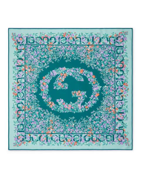 GUCCI Gucci Women Printed Silk Twill Scarf