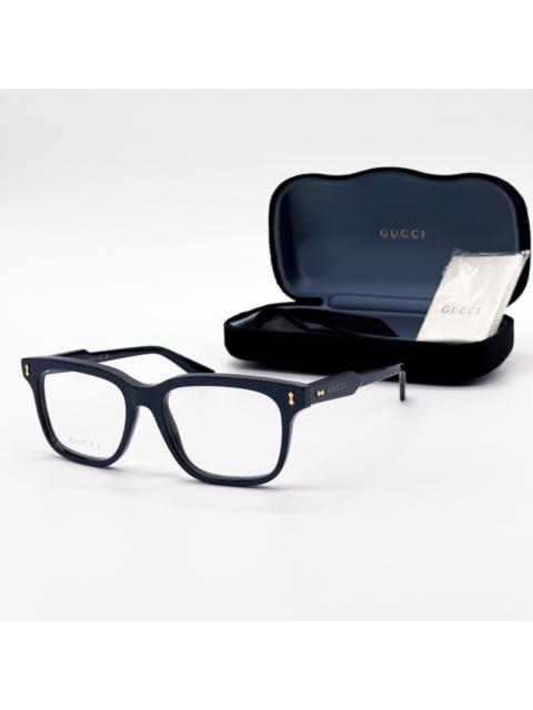 GUCCI NEW GUCCI GG1265O 005 EYEGLASSES MEN BLUE EYEWEAR