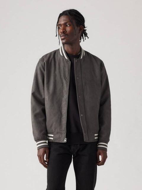 Levi's FAUX SUEDE VARSITY JACKET