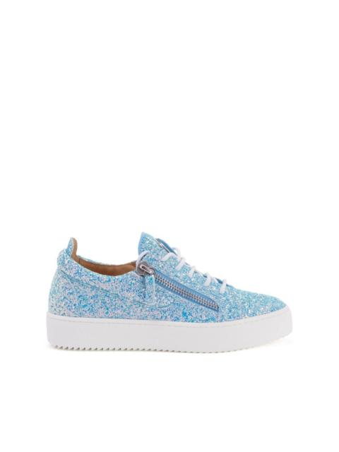 Gail glitter low-top sneakers