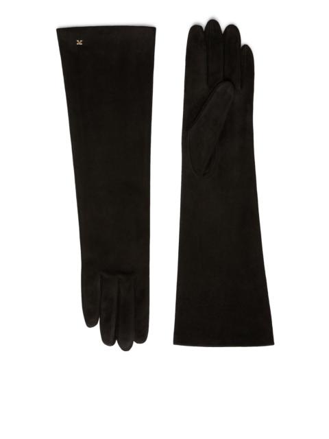 Max Mara AFIDEESUEDE GLOVES IN SUEDE NAPPA