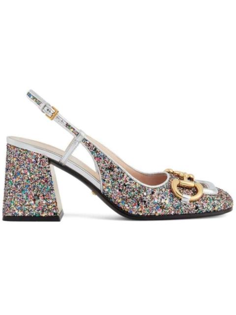 GUCCI Lovelight Crystal Pumps