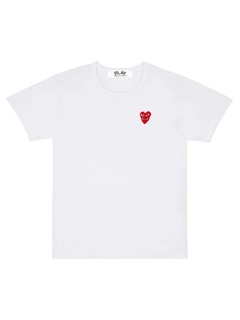 Comme des Garçons Play Heart On Heart Emblem Tee Unisex