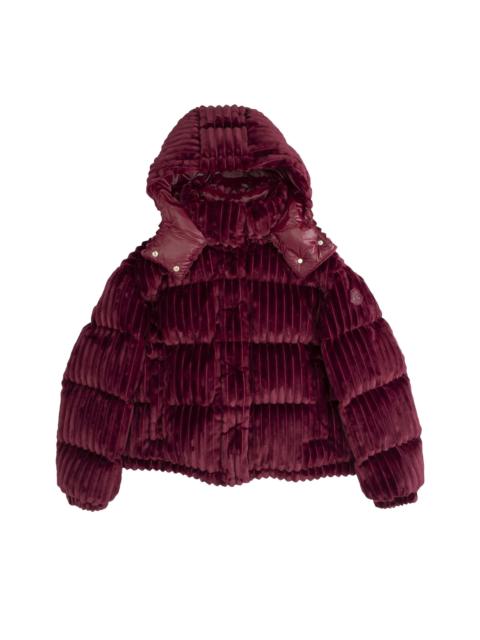 Moncler Moncler Daos Cowneck Corduroy Jacket 'Burgundy'