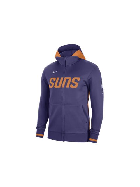 Nike Nike NBA Phoenix Suns Showtime Dri-Fit Full-Zip Hoodie Purple