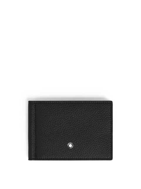 Montblanc WALLET 6CC WITH MONEY CLIP IN GRAIN LEATHER