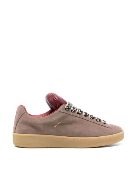 Lanvin X FUTURE HYPER CURB SUEDE SNEAKERS