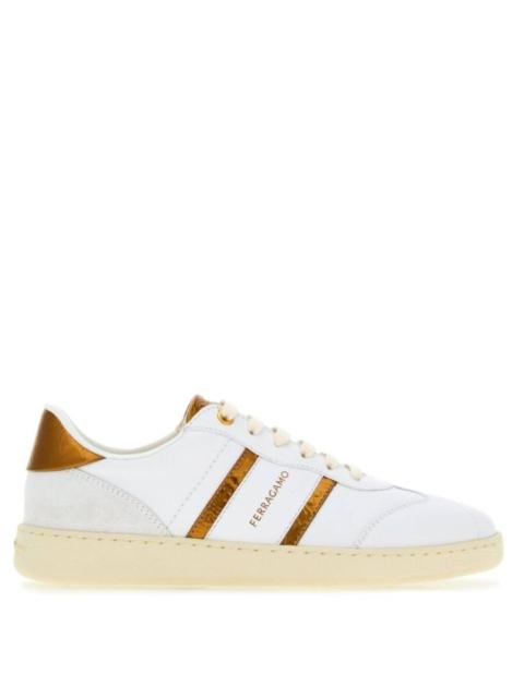 FERRAGAMO Ferragamo Low Top Sneaker With Signature
