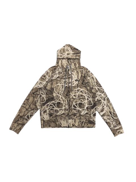Other Designers Futura X Nitraid Real Stoned Camo Hoodie Grey Distressed