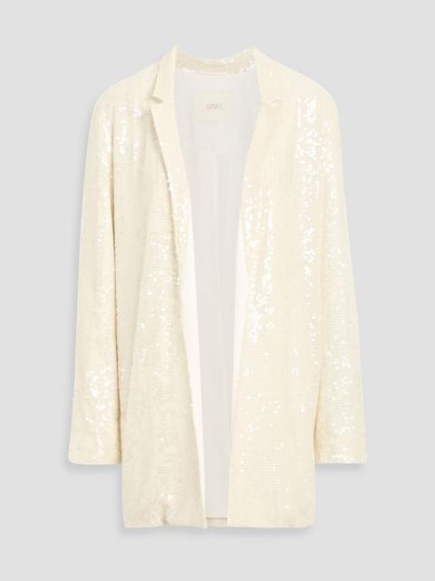 LAPOINTE Sequined chiffon blazer