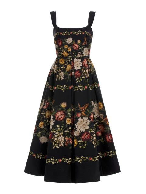 Agua by Agua Bendita Alcaparra Paramo Midi Dress