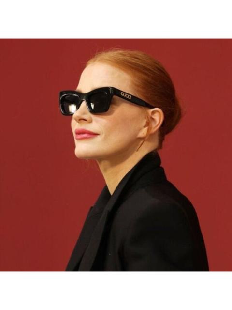 GUCCI Gucci Women Sunglasses Black Grey Cat Eye GG1773S 001 BRAND NEW