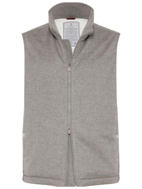 Brunello Cucinelli Cashmere Padded Sleeveless Outerwear