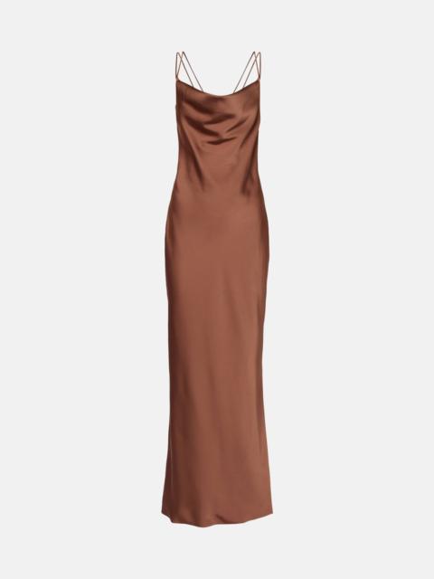 ROTATE Satin gown