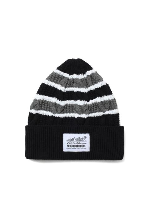 NEIGHBORHOOD STRIPED COTTON CAP