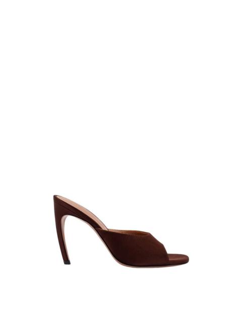 THE ATTICO THE ATTICO Betta 95mm Brown Mules New & Authentic (Women's s